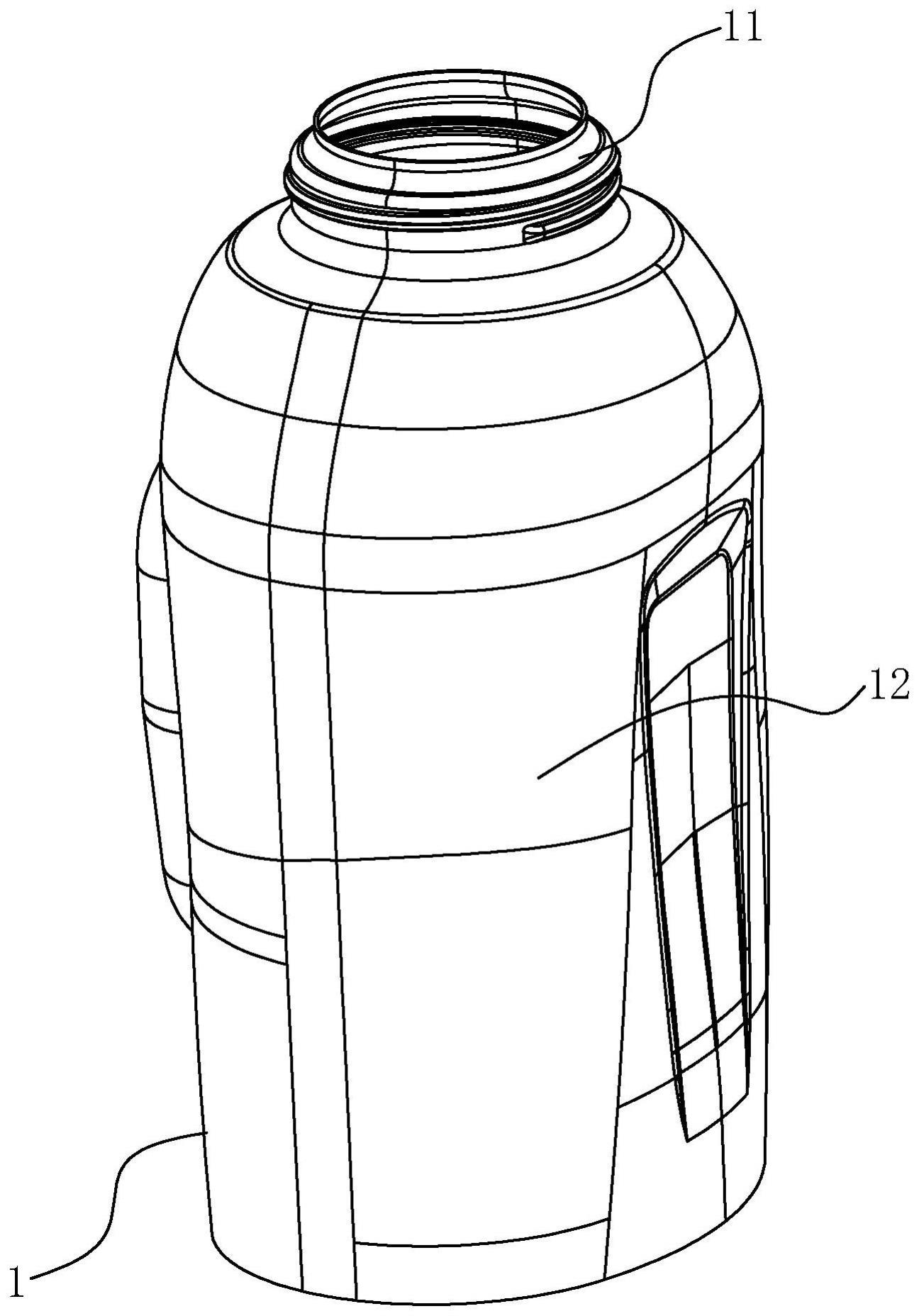 一种双层异形金属真空保温容器的制作工艺的制作方法