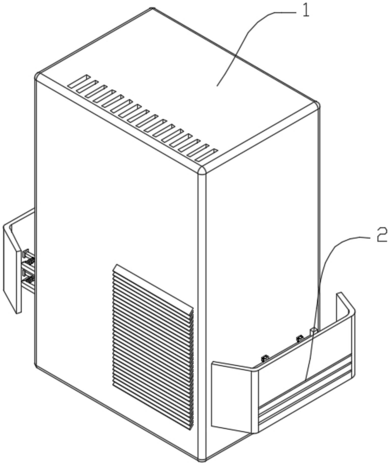一种裁切机用防撞电器柜的制作方法