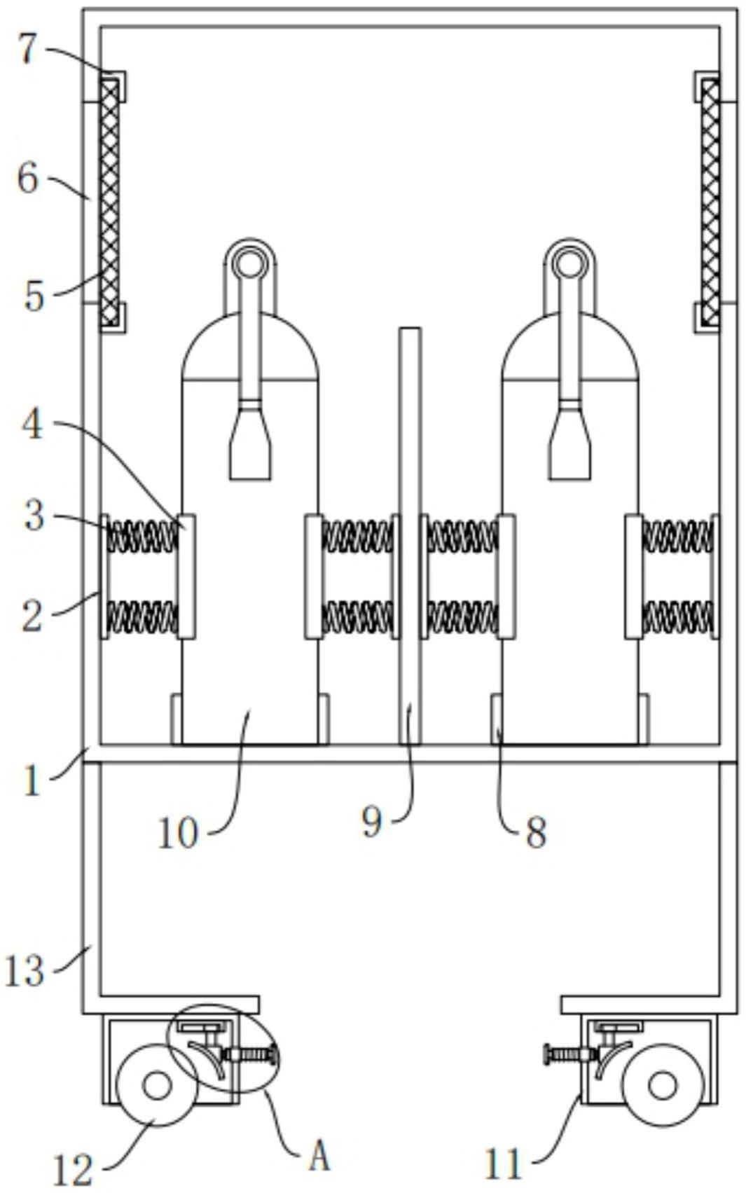 荧光型室内消火栓箱的制作方法