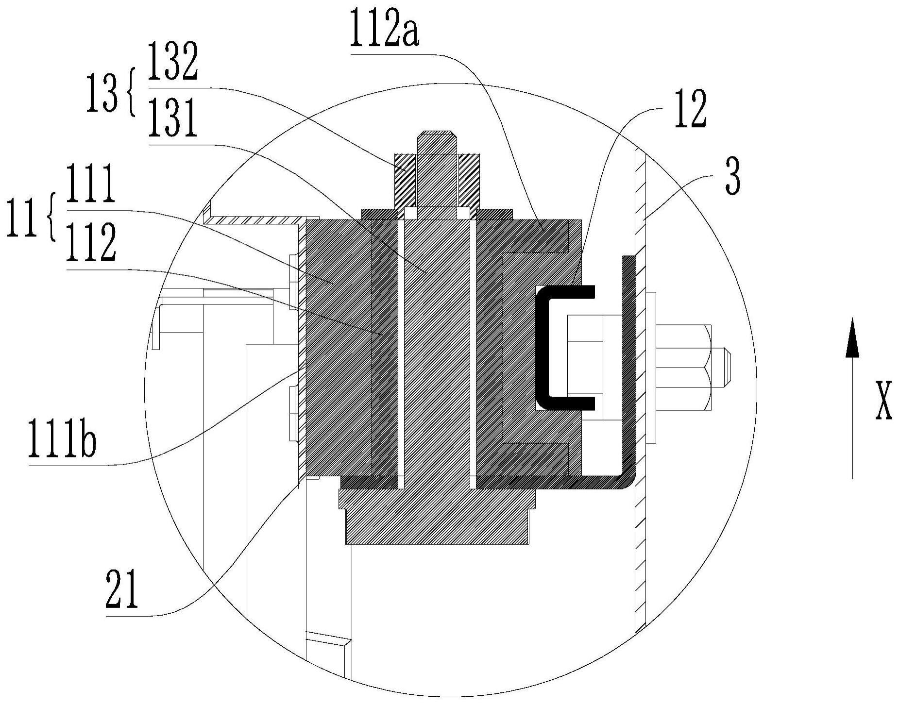 减震装置、空调器及车辆的制作方法