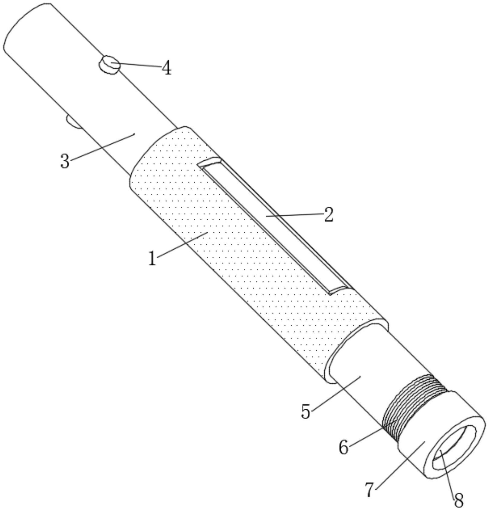 一种液下泵加工用镗床的钻孔铰扣机构的制作方法