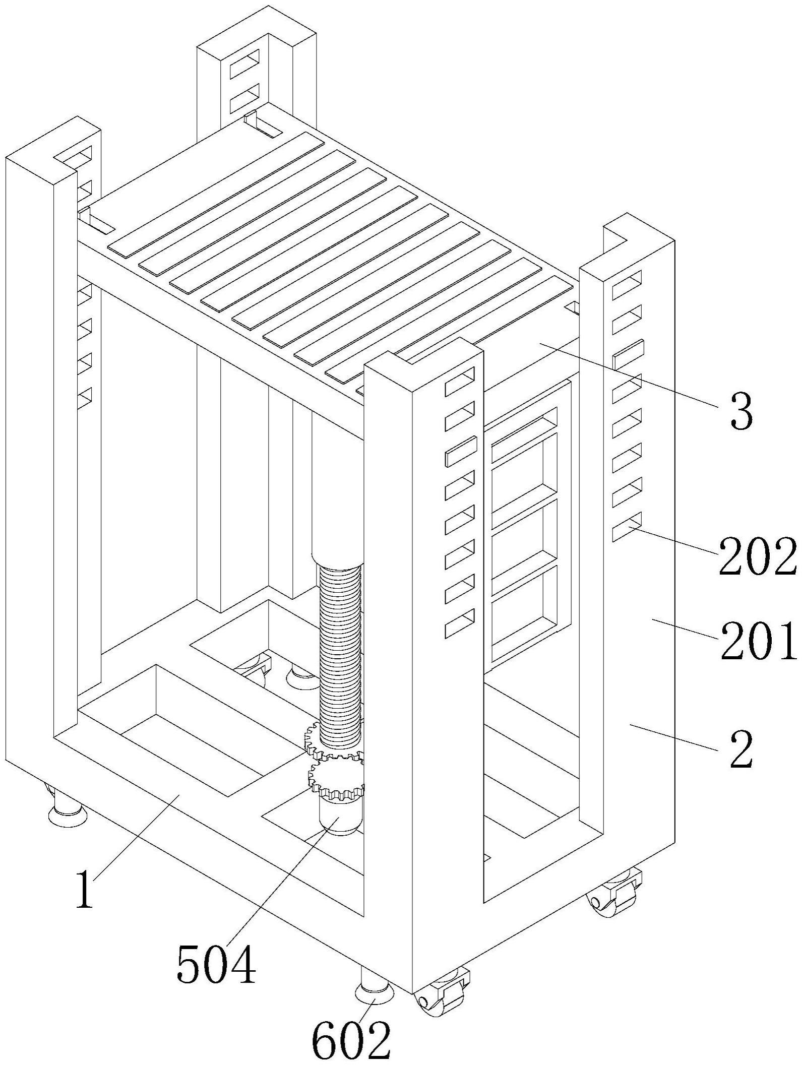 一种建筑工程用脚手架的制作方法