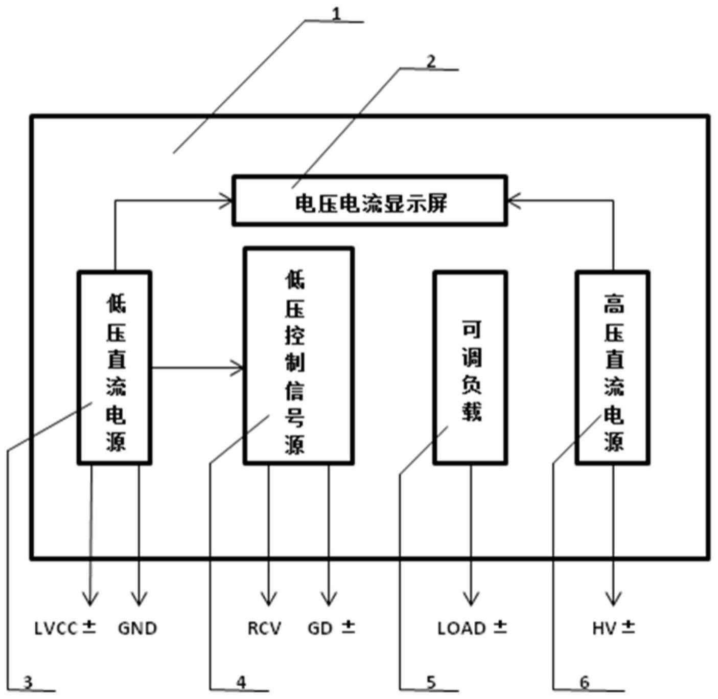 一种核磁共振测井仪高压发射模块快速检测装置与方法与流程