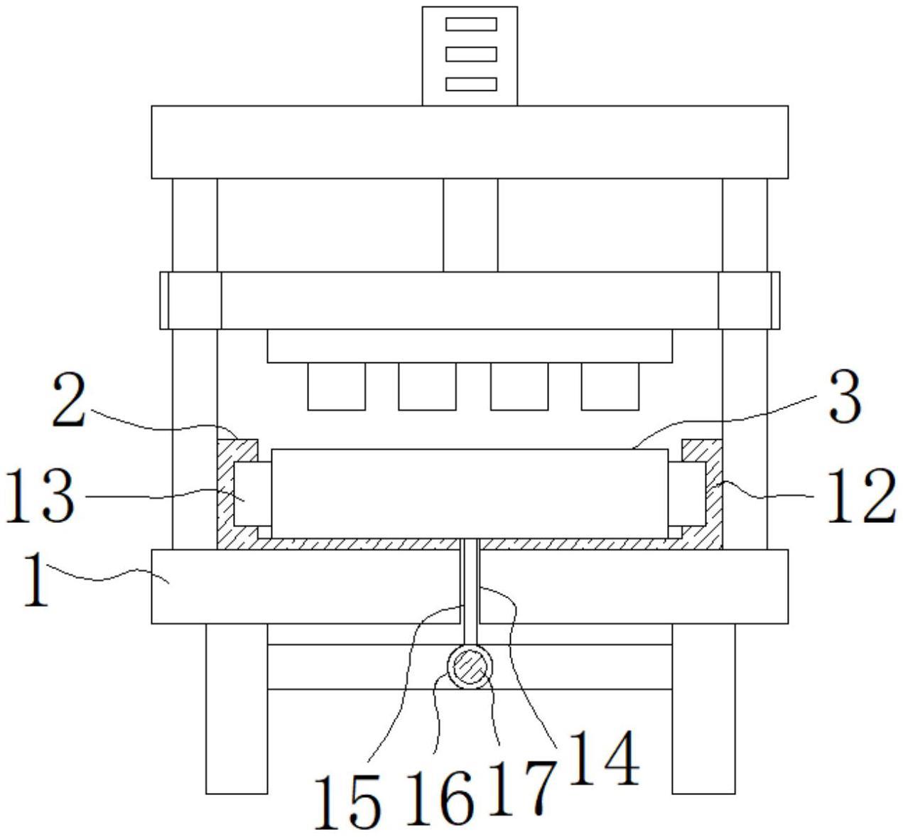 压砖机自动顶砖装置的制作方法