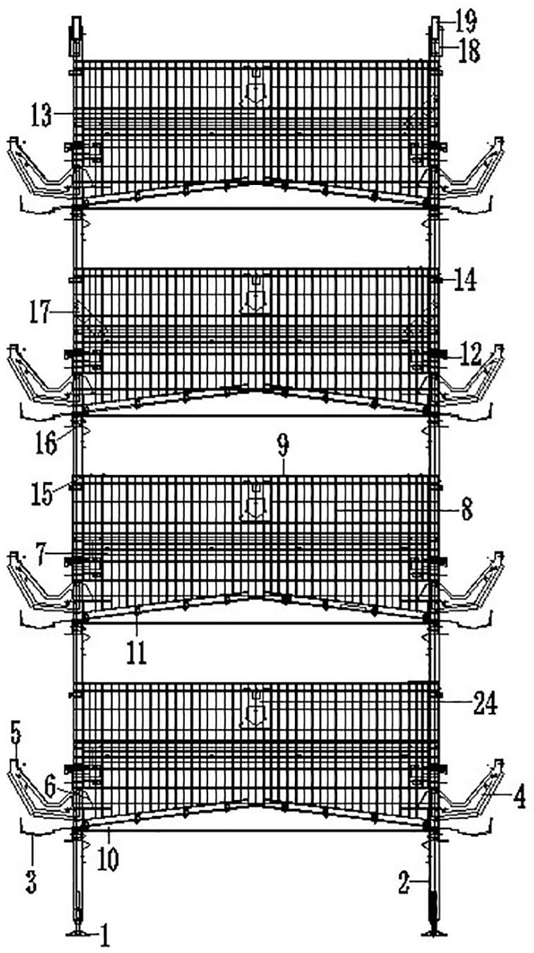 一种层叠式蛋鸡养殖设备的制作方法