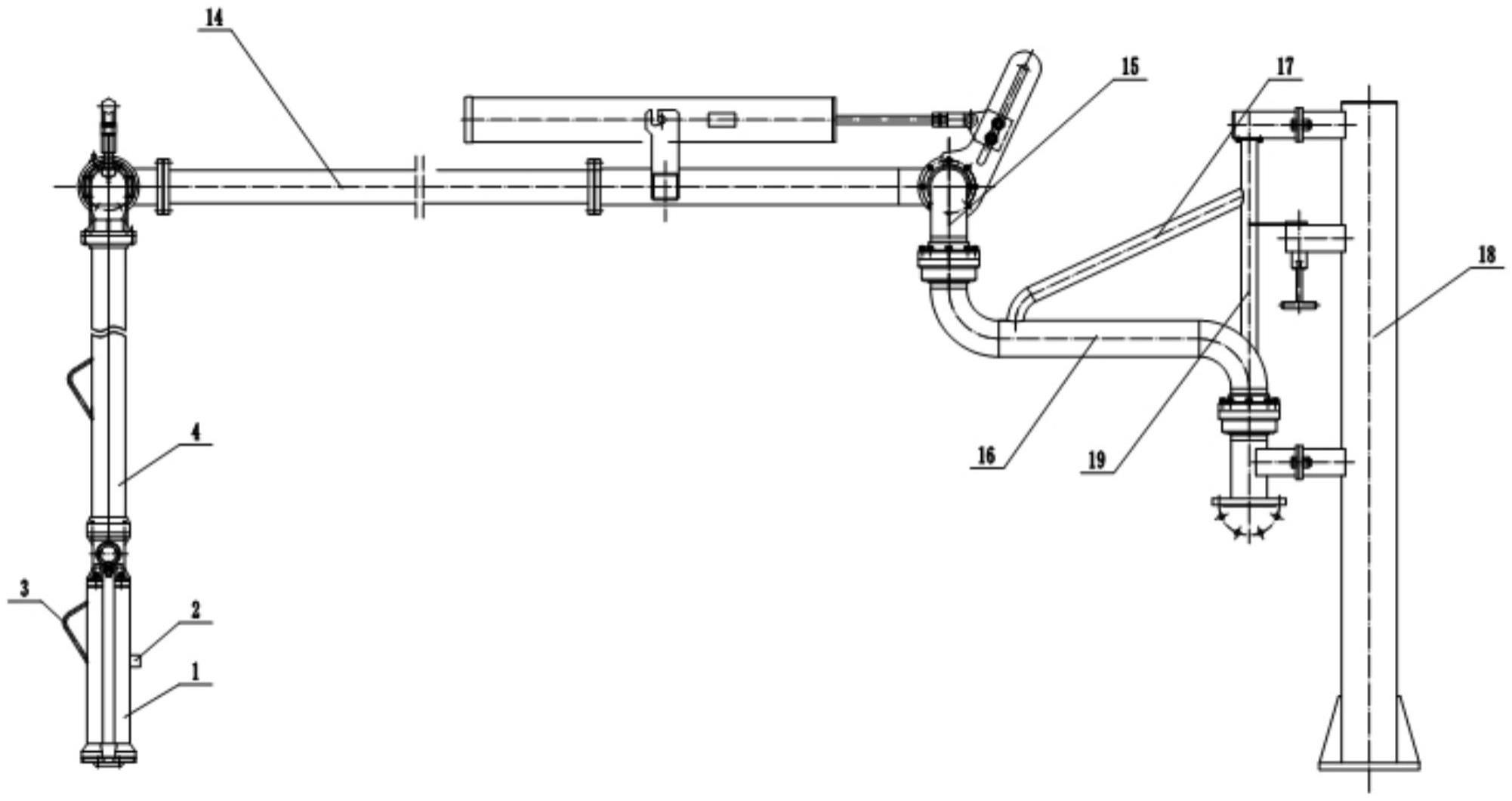 电动潜油泵鹤管的制作方法