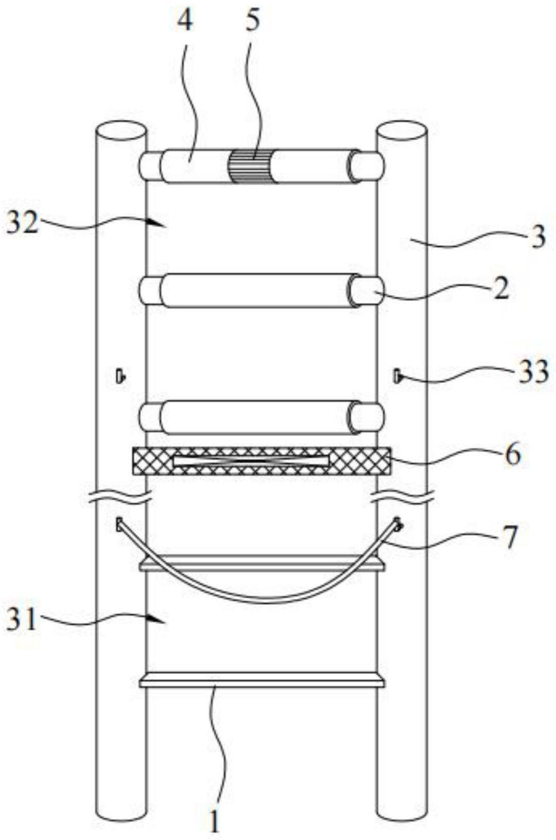 电力作业登高梯的制作方法