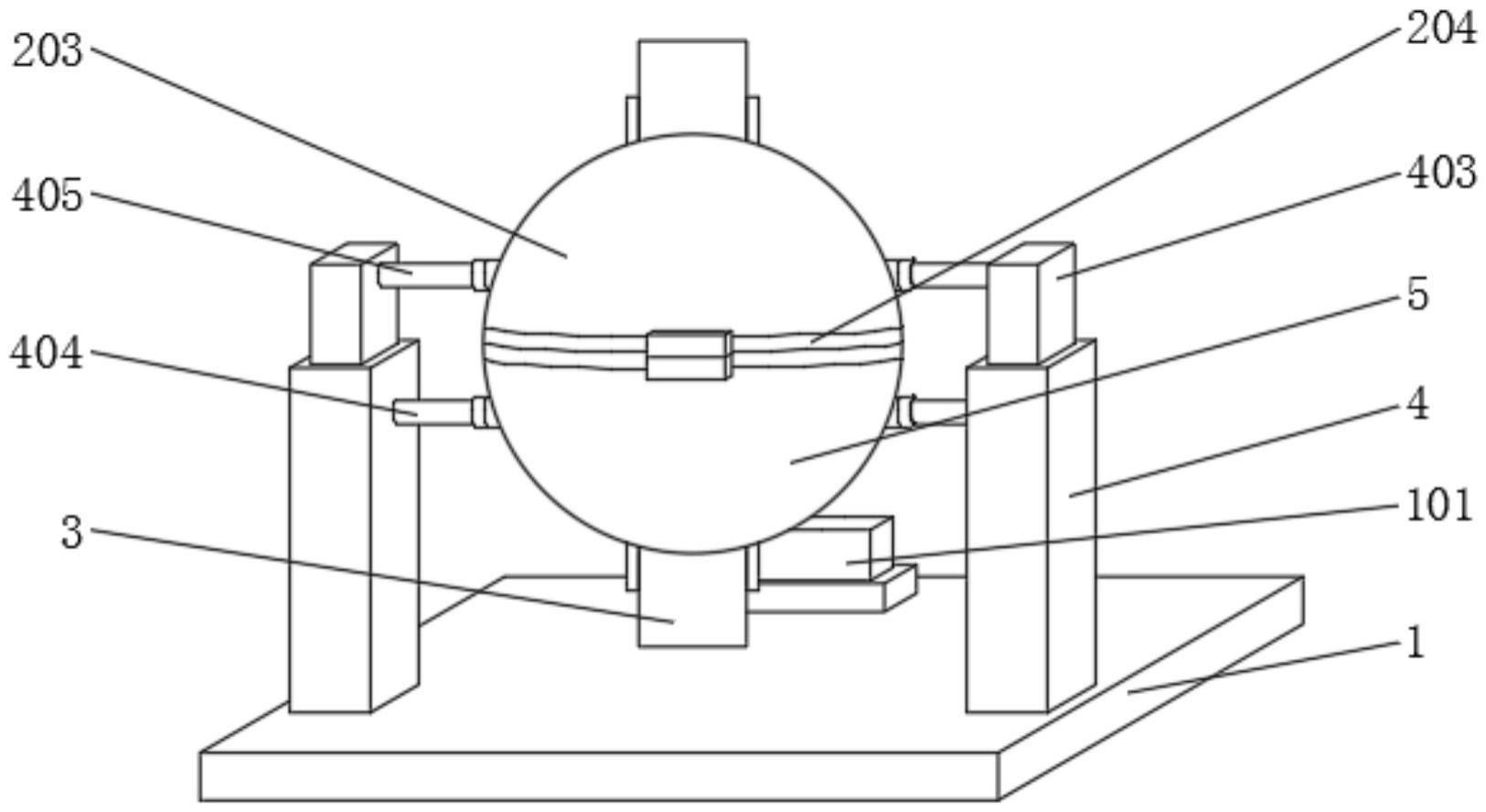 一种球形分布式微波加热器的制作方法
