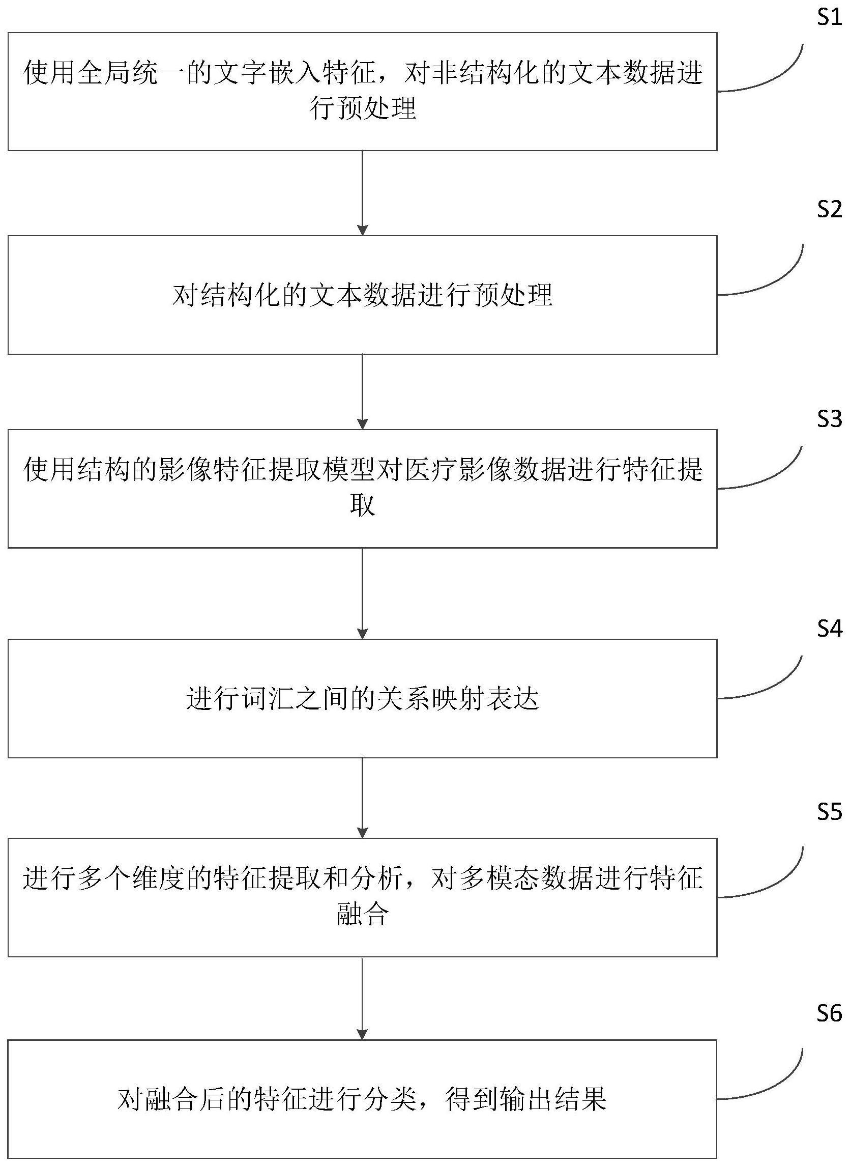 一种基于多模态异构数据的肺部疾病自动识别方法及装置与流程