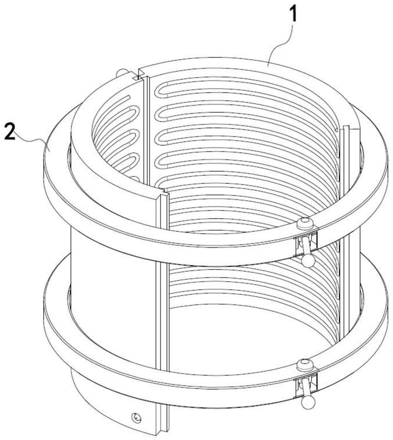一种组合式PE电熔套管的制作方法
