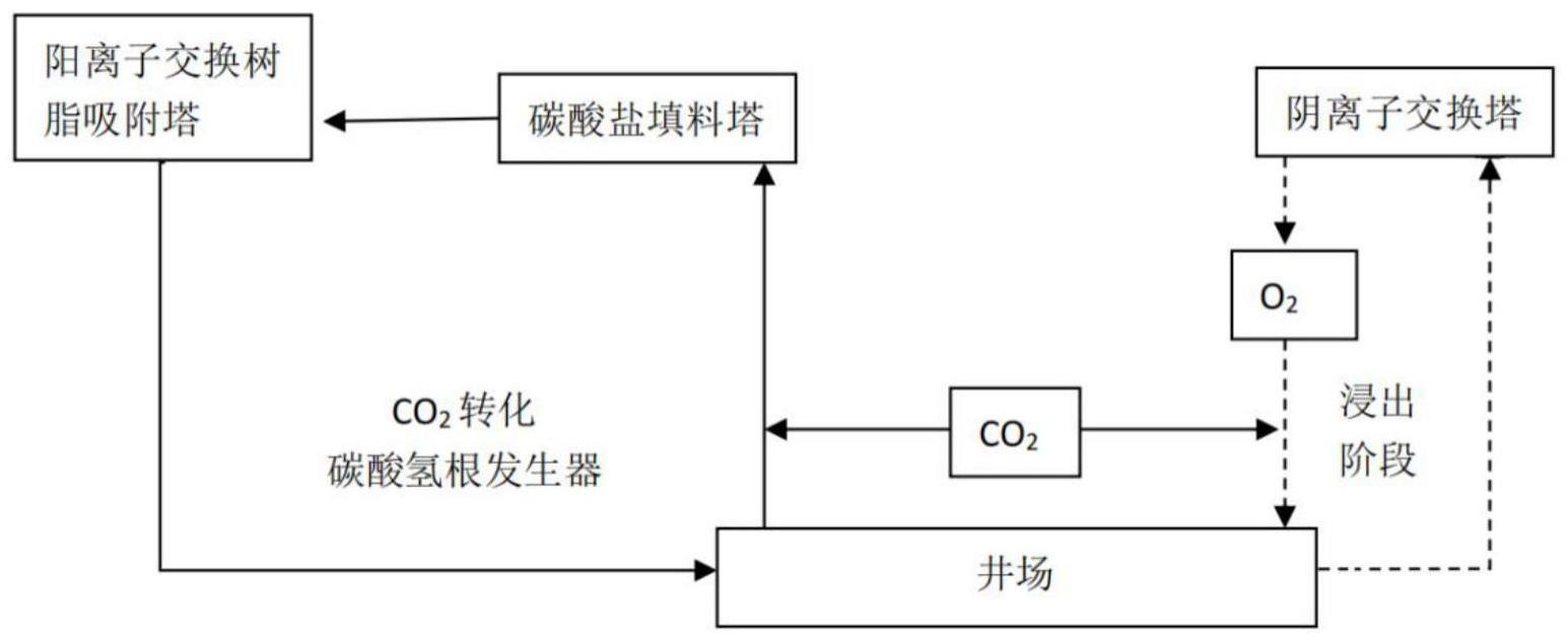 一种预防地浸采铀渗透性降低的浸出方法和浸出装置与流程