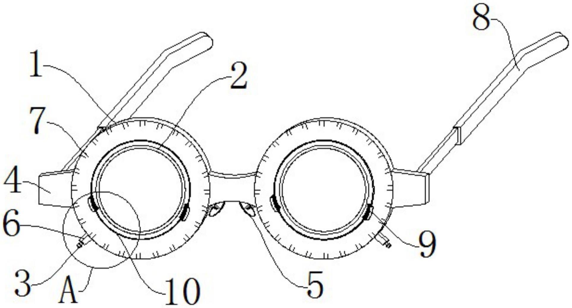 一种适配度数眼镜架的制作方法