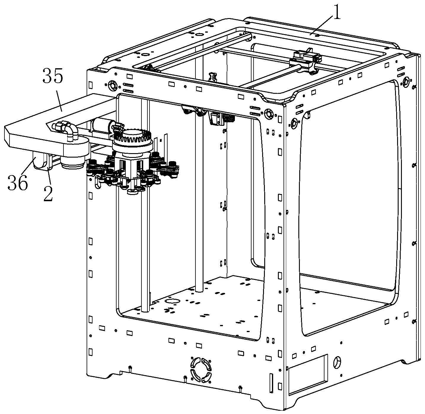 一种3D打印机喷嘴及其3D打印机