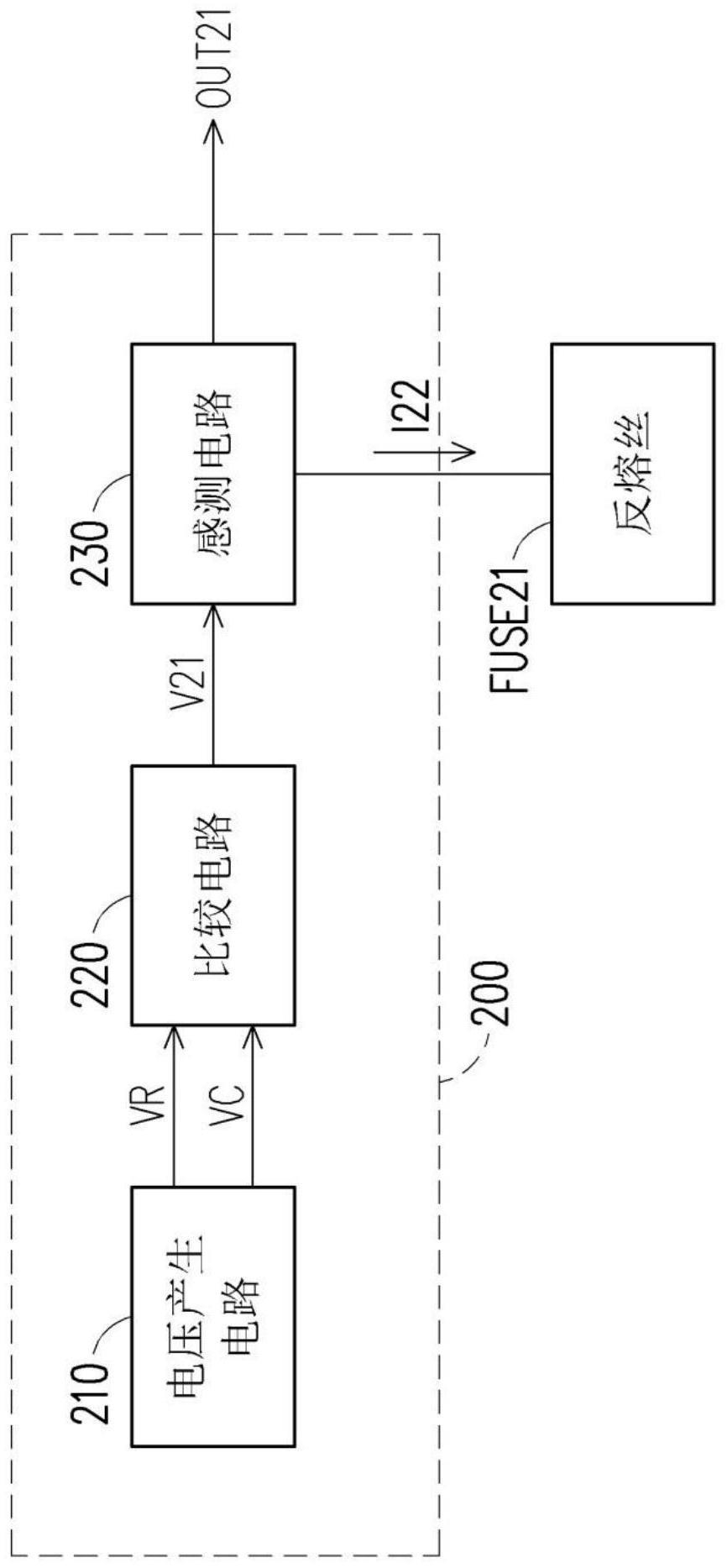 反熔丝感测装置及其操作方法与流程