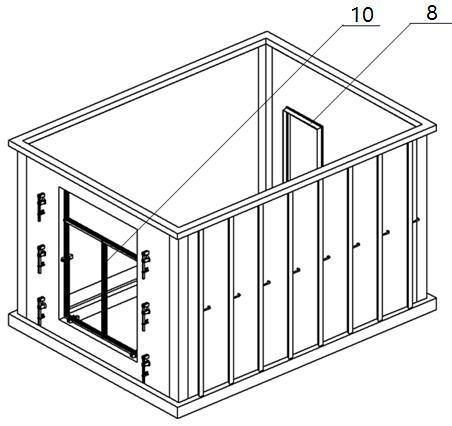 一种模块化建筑用模板装置的制作方法