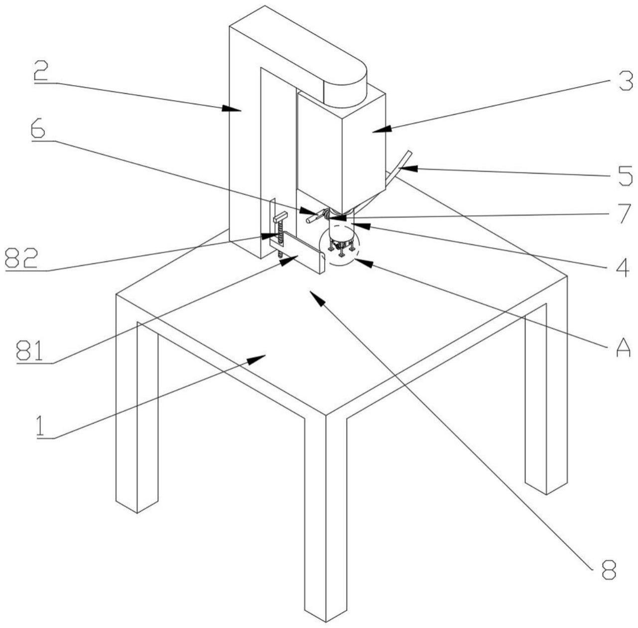 一种用于电子元器件生产的涂胶机的制作方法