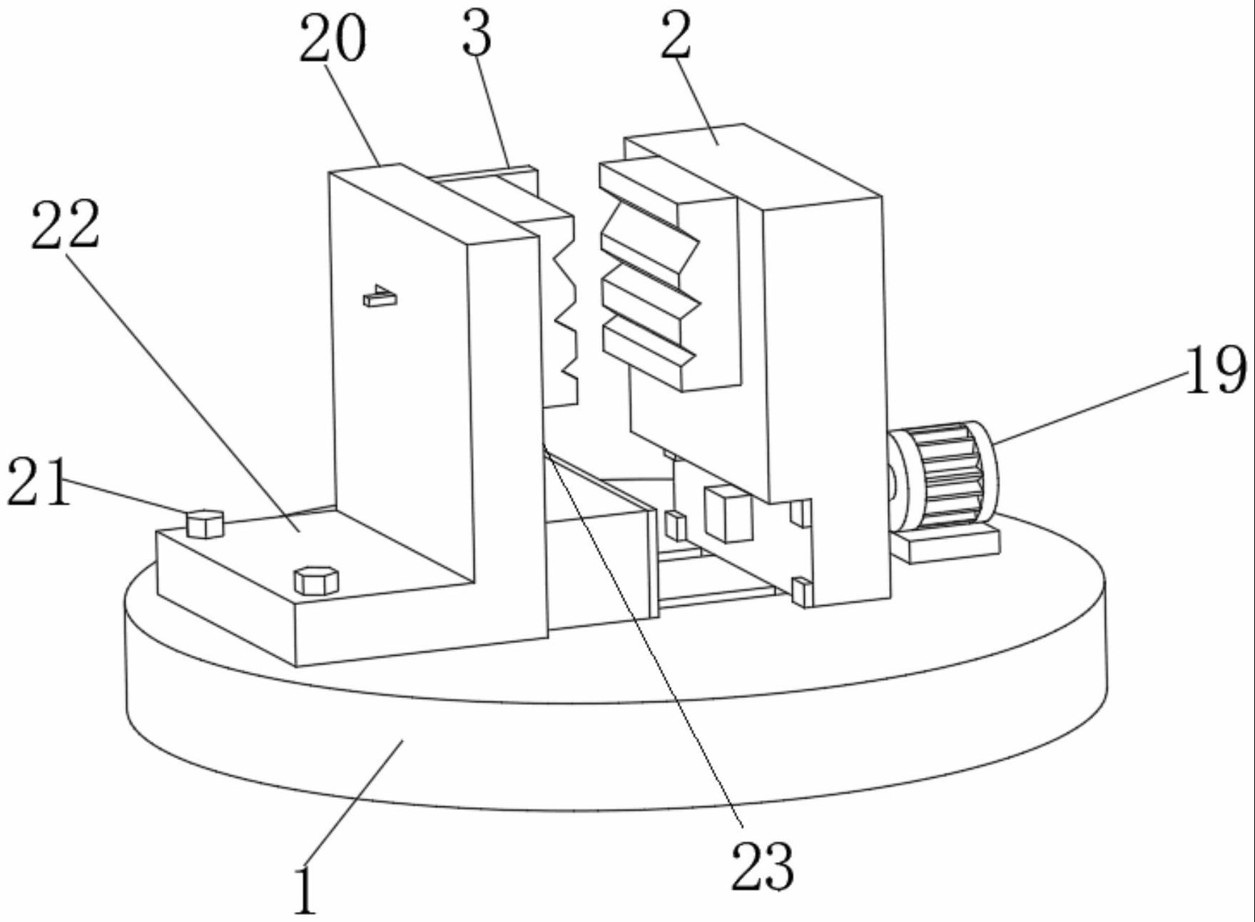 一种航空发动机叶片生产用加工固定夹具的制作方法