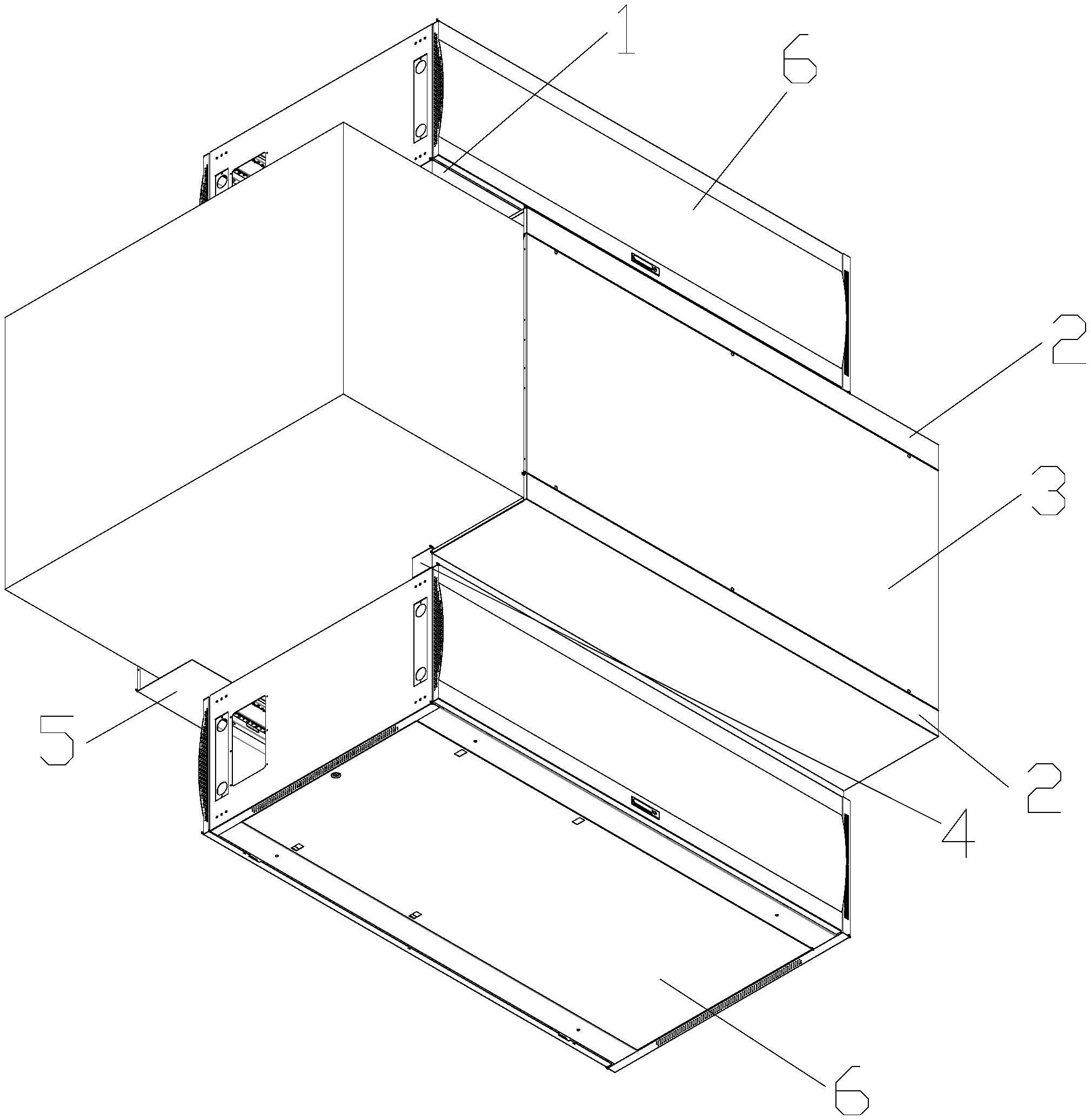 一种微模块用承重柱封闭结构的制作方法
