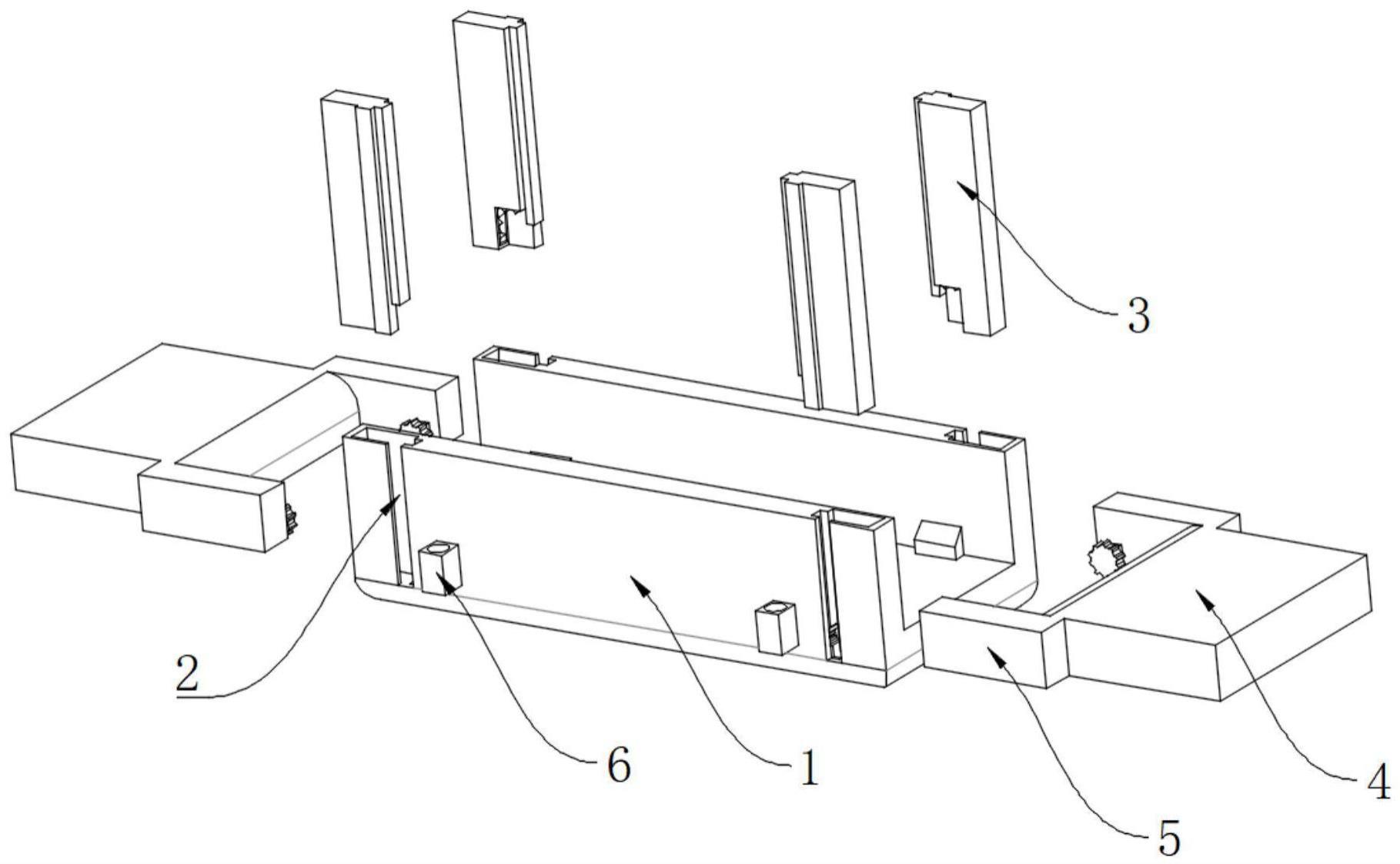 一种贴合式水平母线槽安装多方位锁定支架及其使用方法与流程