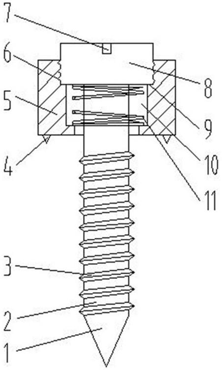 一种新型防松自攻螺丝的制作方法
