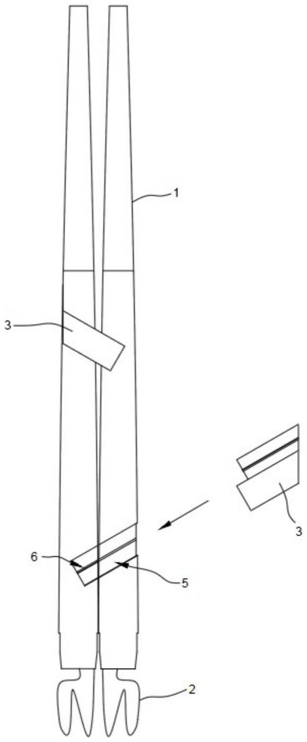 带叉子的筷子的制作方法