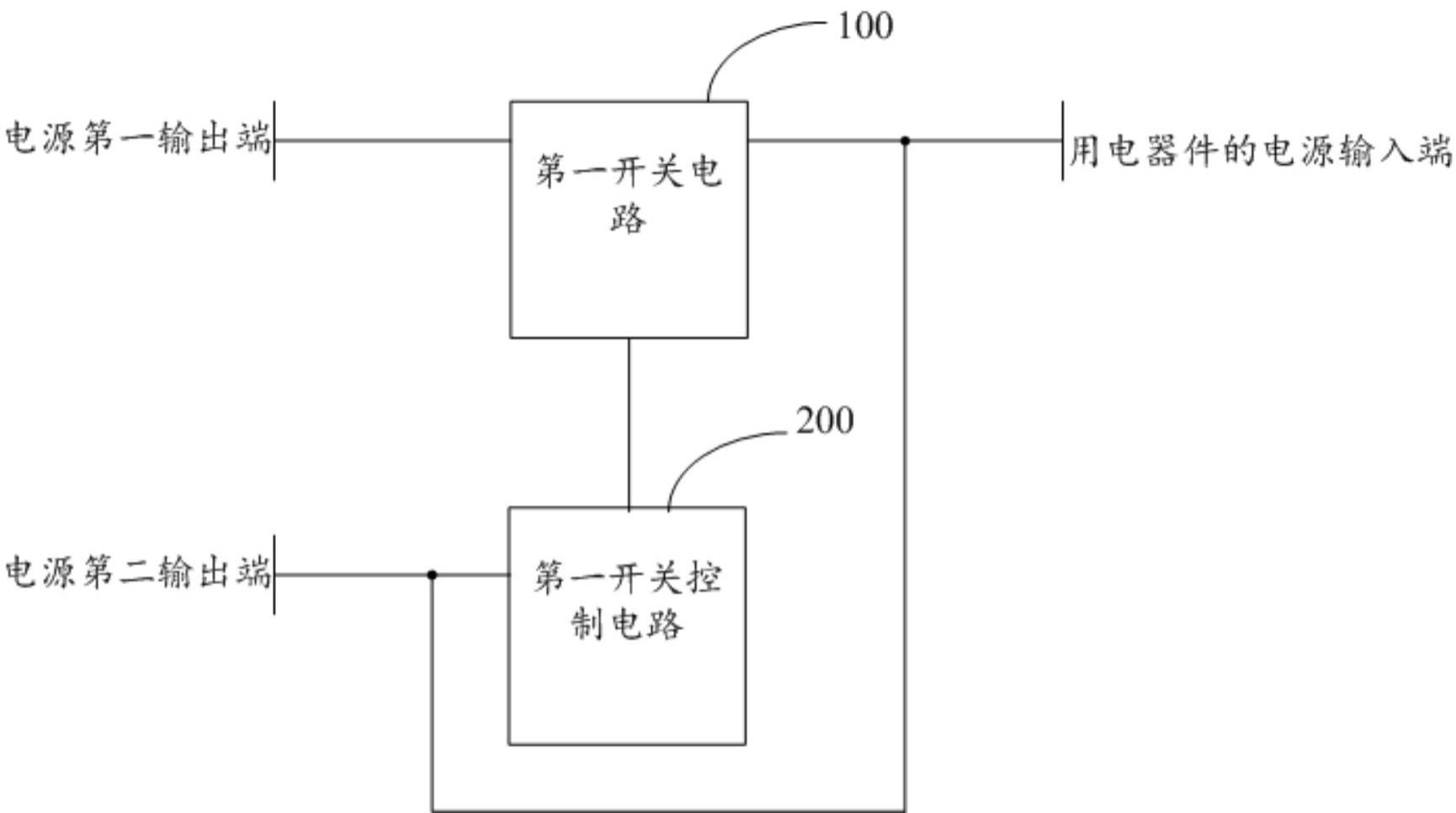 电源输入切换电路的制作方法