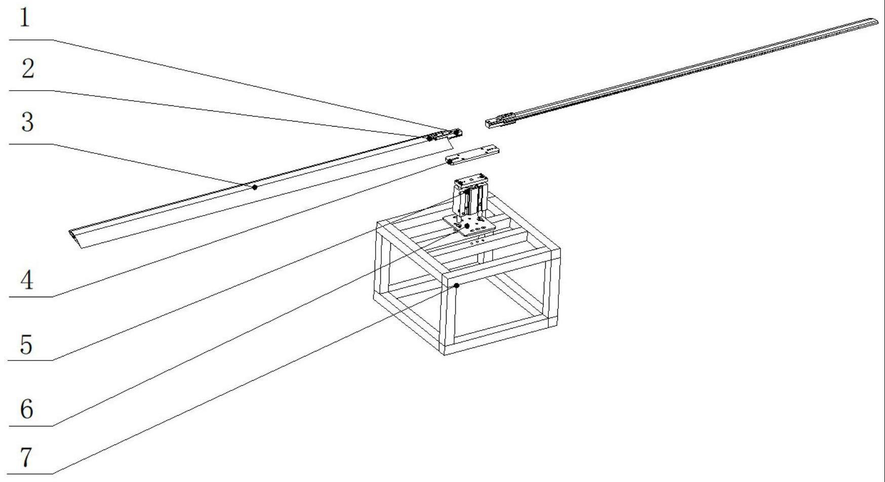 工业吊扇的扇叶的应力测试系统的制作方法