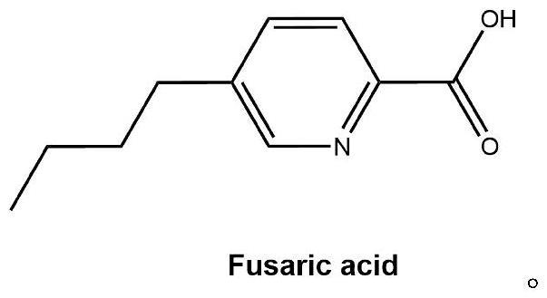 植物毒素fusaricacid在制备杂草抑制剂或除草剂中的应用