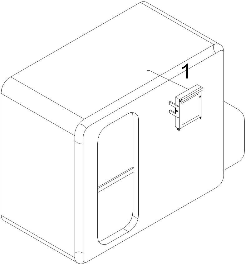 一种具有防尘功能的智能氧舱终端的制作方法