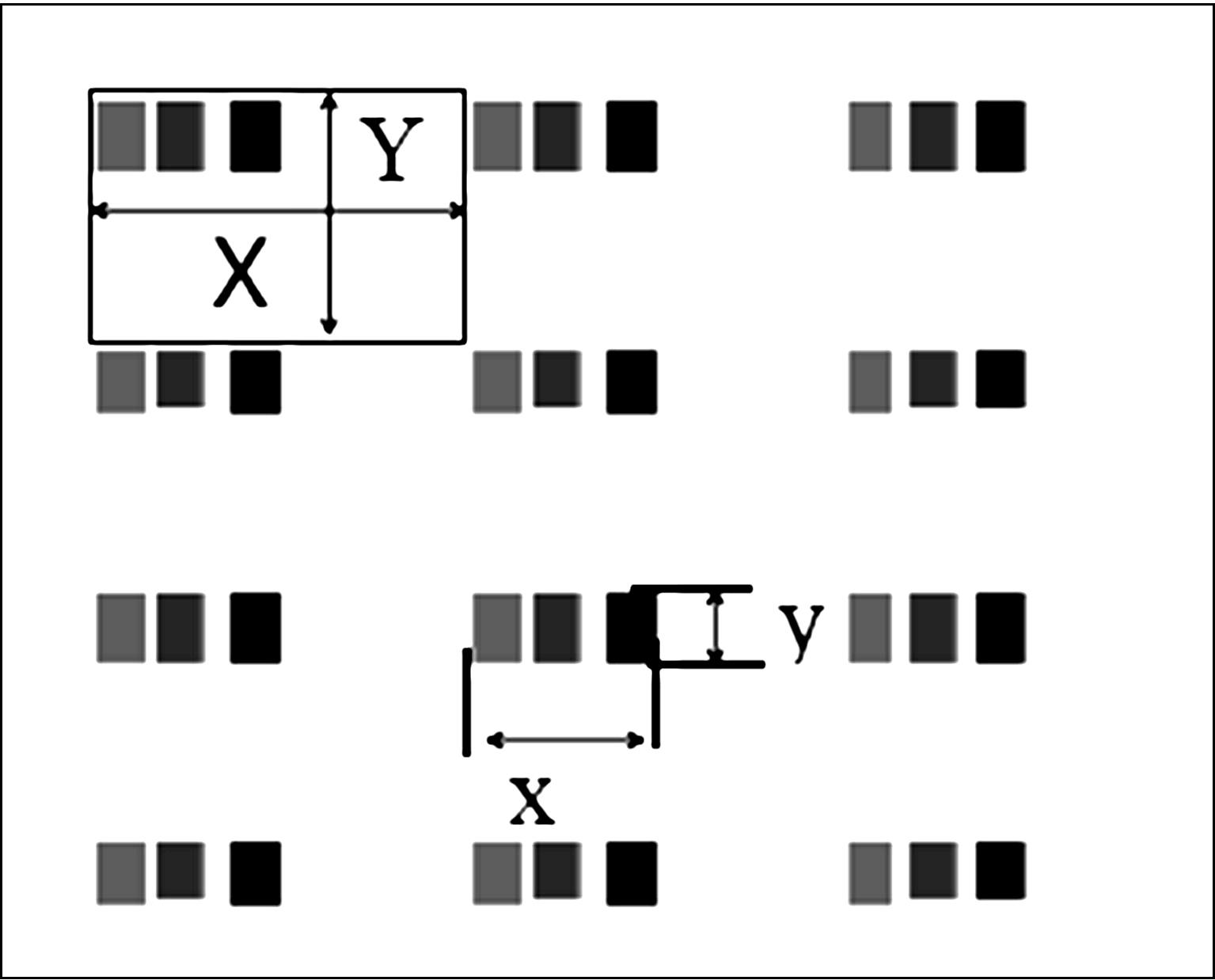一种显示面板黑色遮光矩阵工艺的打印方法与流程