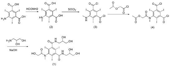一种改进的碘美普尔制备方法及其在制剂中的应用与流程