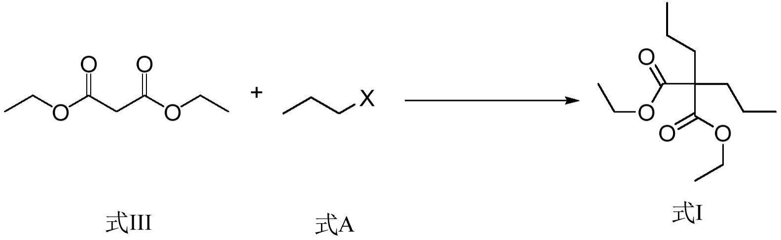 一种制备丙戊酸中间体二丙基丙二酸二乙酯的方法与流程