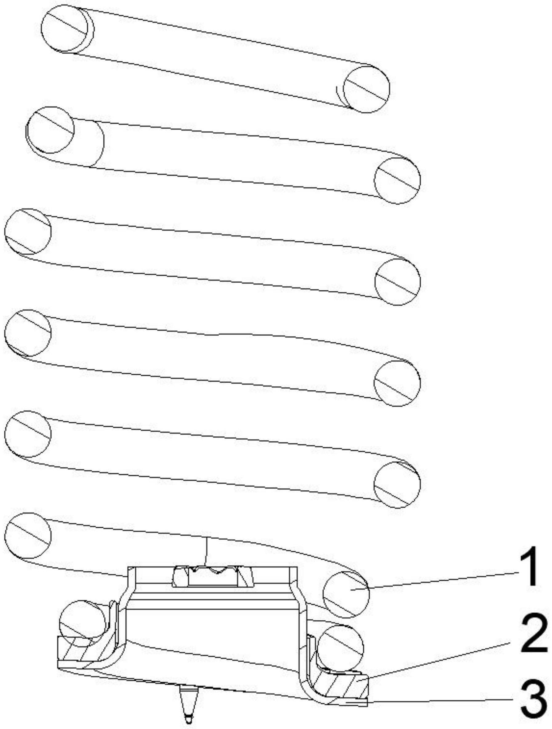 用于悬架的一体式弹簧及制造方法与流程