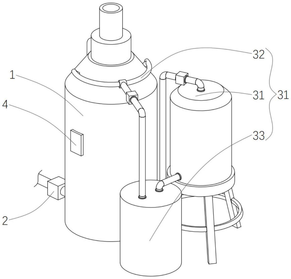一种水循环烟雾净化装置的制作方法