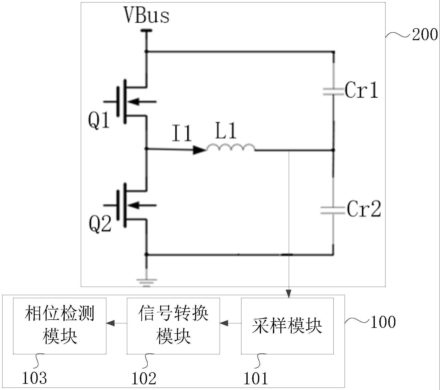 相位检测电路和电磁加热装置的制作方法