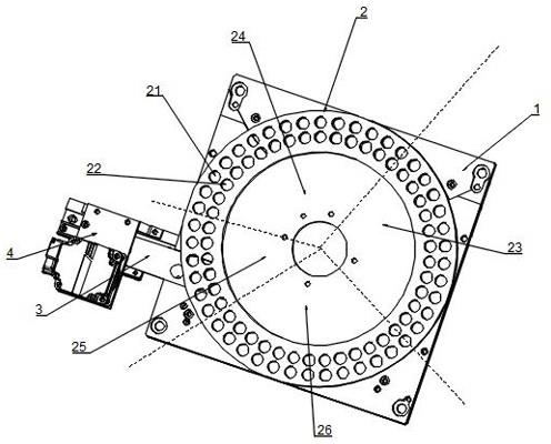 一种钢球双通道外观检测非合格品的掉落机构的制作方法