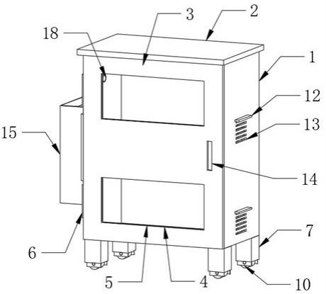 一种电气自动化可移动式防护电气柜的制作方法