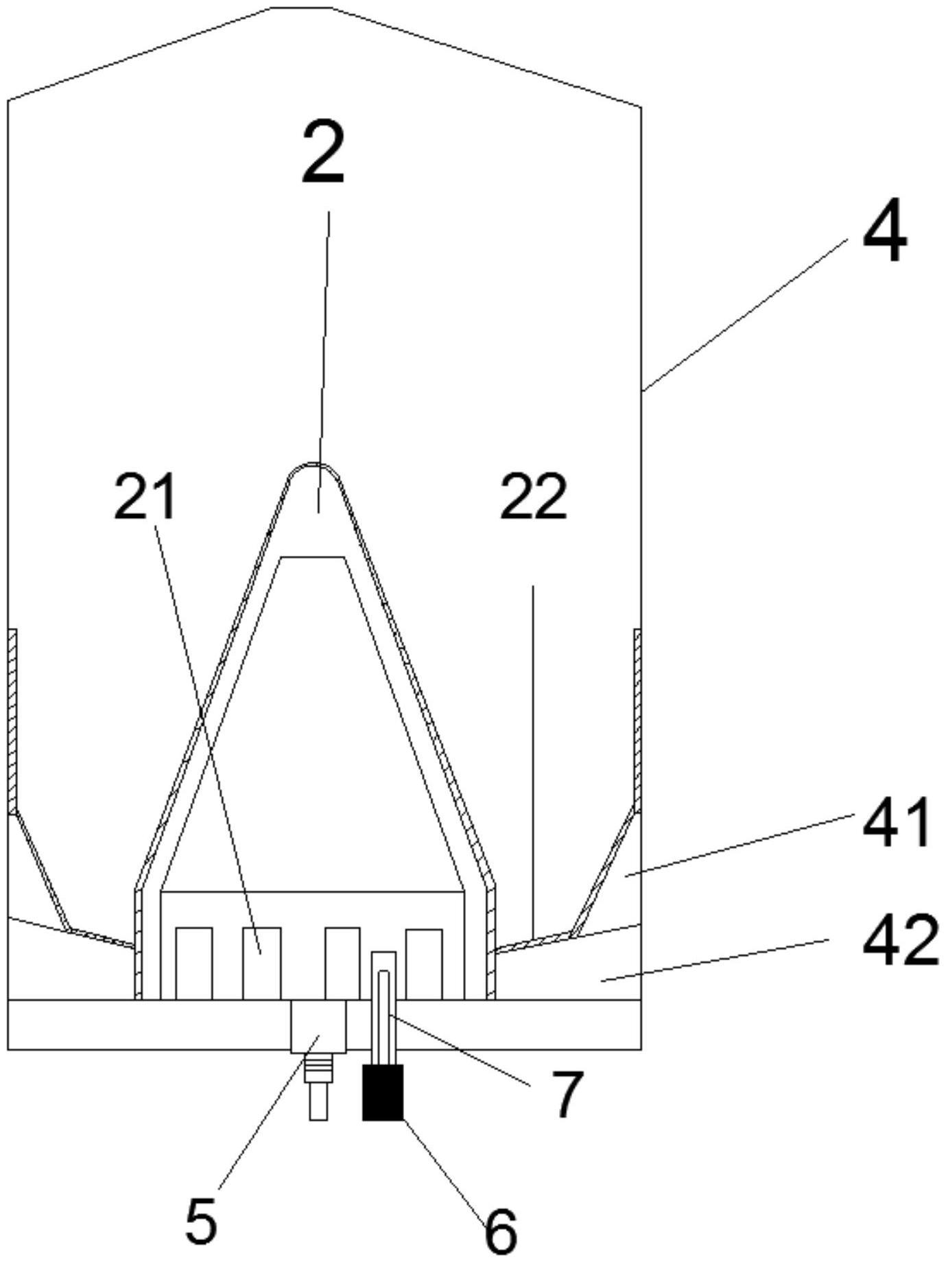 二氧化碳粉体库清堵助流系统的制作方法