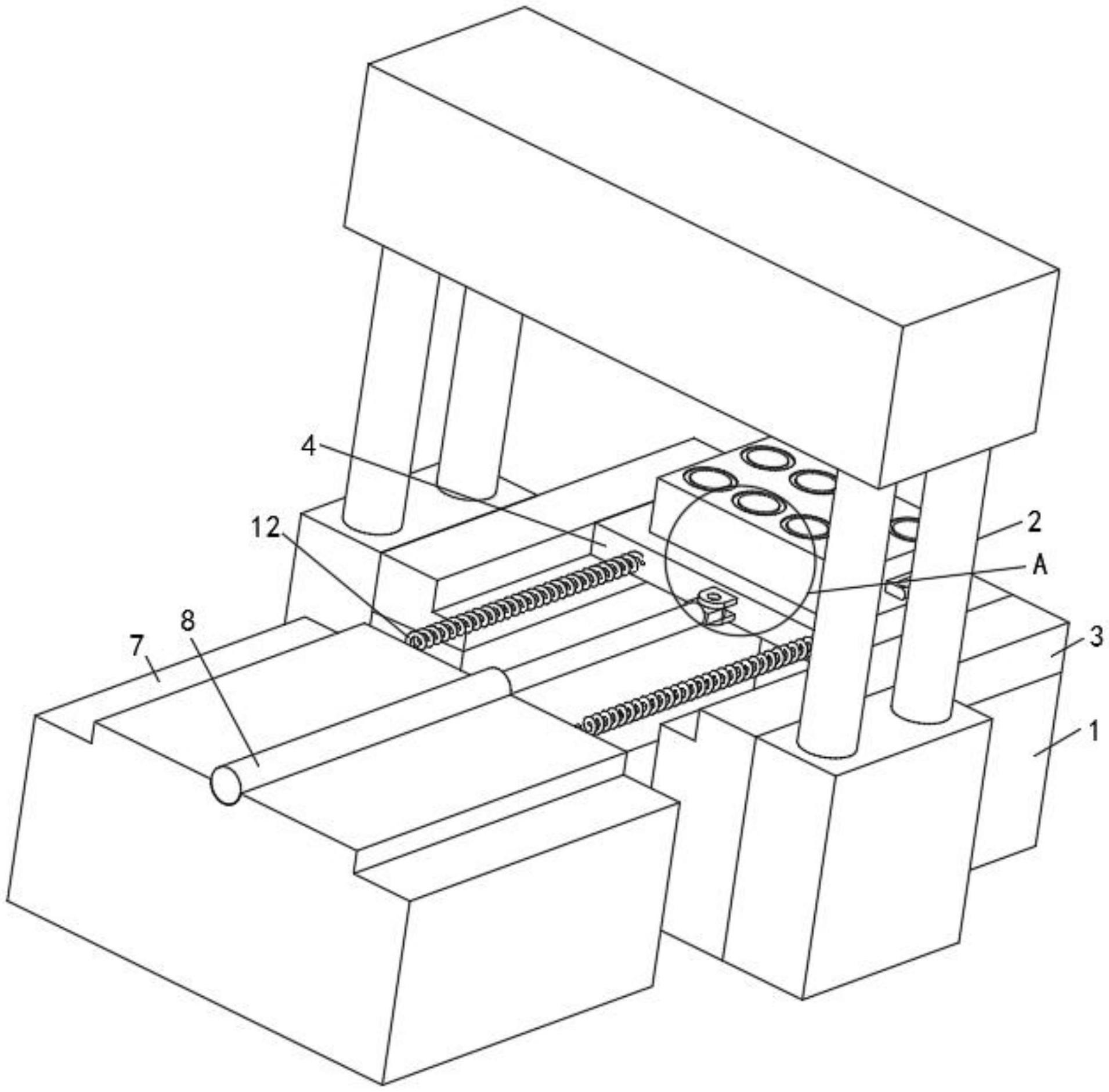 硅胶密封件加工用模压成型装置的制作方法
