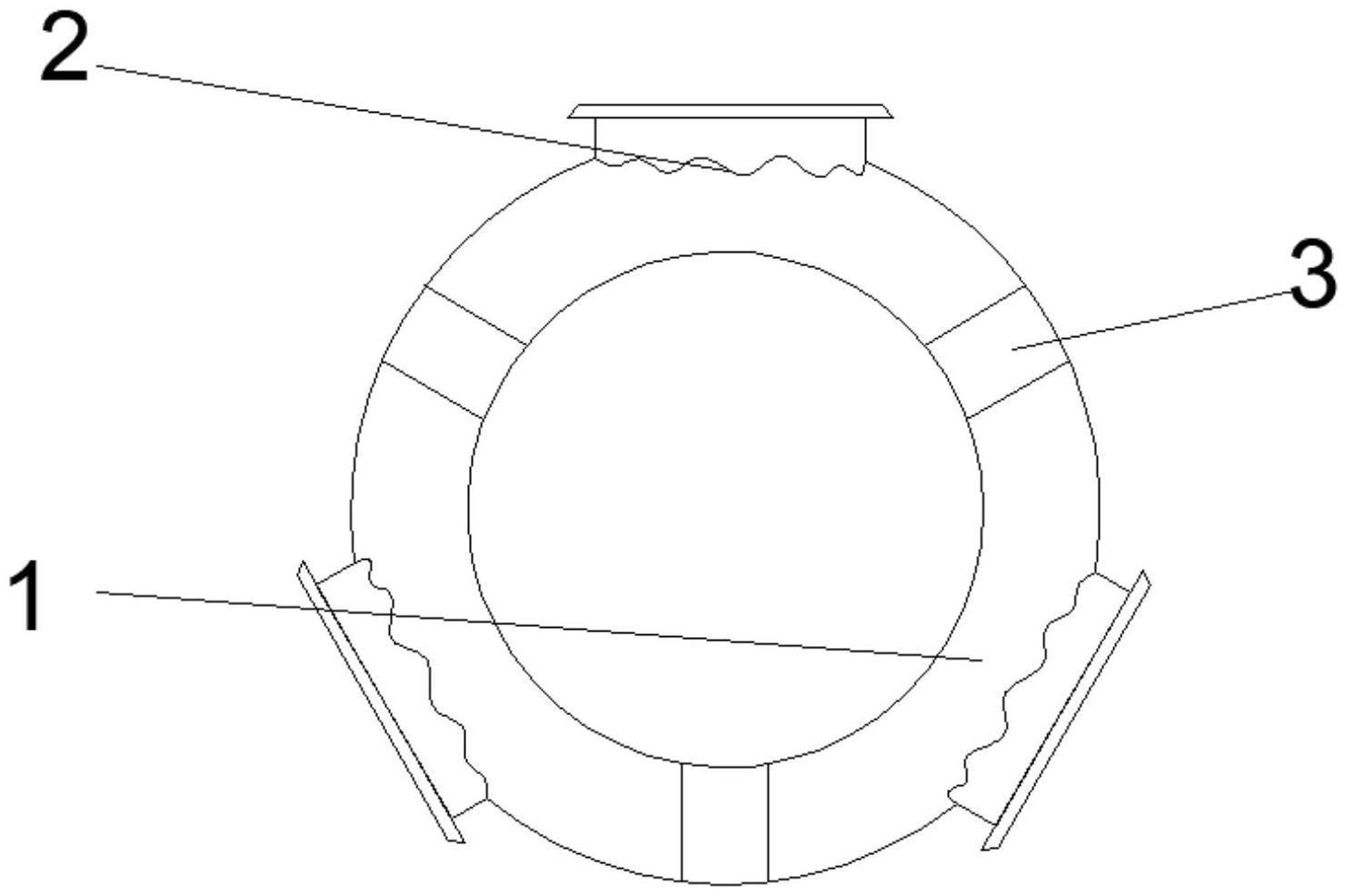 一种装配式风力发电用轮毂罩的制作方法