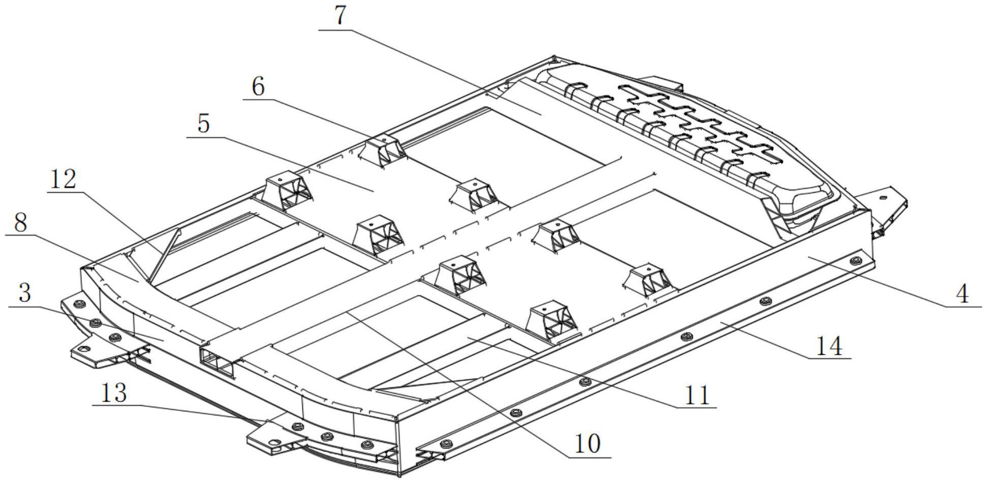 一种新型CTC电池包箱体及电池包的制作方法