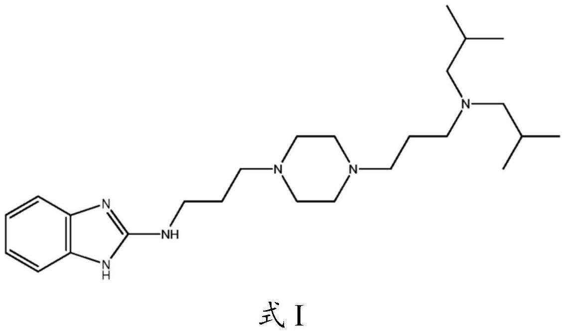 N-(3-(4-(3-(二异丁基氨基)丙基)哌嗪-1-基)丙基)-1H-苯并[d]咪唑-2-胺的琥珀酸盐，其制备及其用途的制作方法