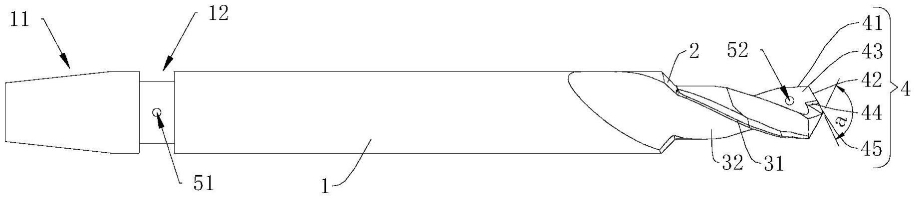 高效一体成型钻绞刀的制作方法