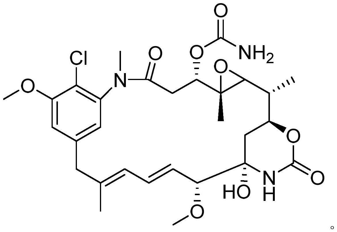 一种美登素新型衍生物及其生物合成方法与应用