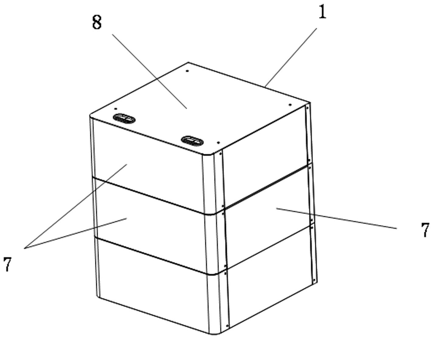 一种拼装式模组堆叠机柜的制作方法