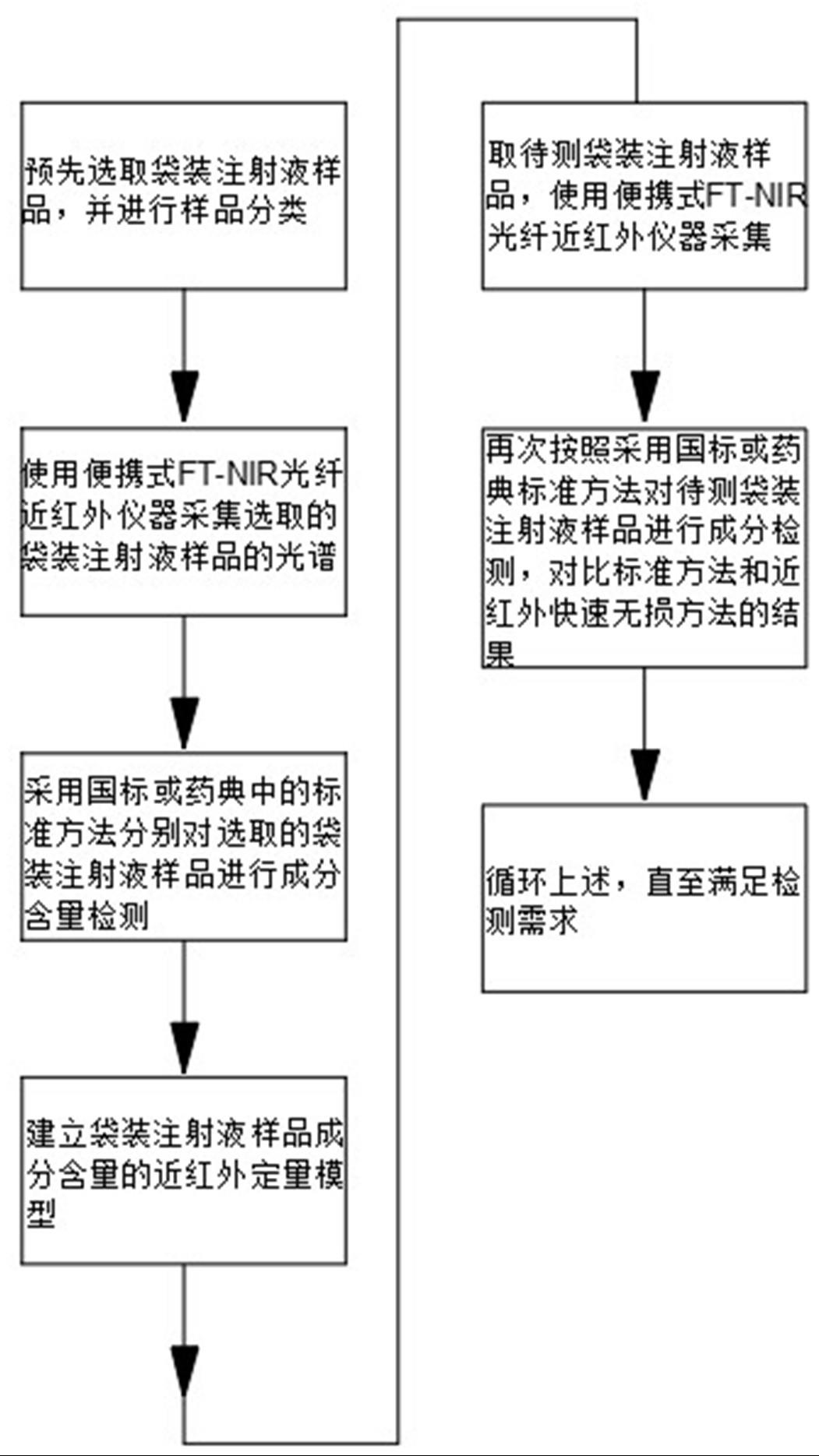 一种袋装注射液成分的无损检测方法与流程