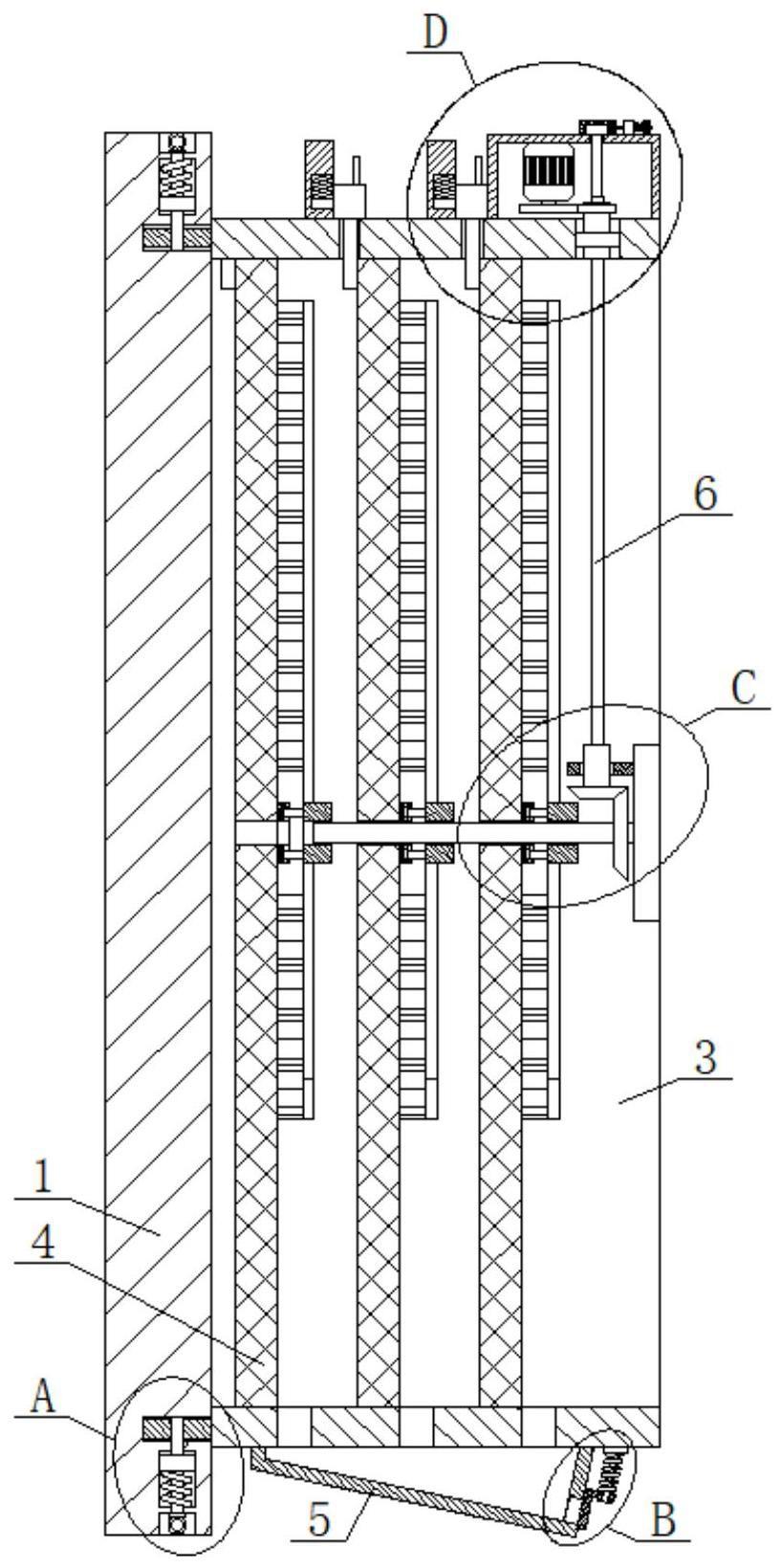 一种双级压缩螺杆式空压机的进气机构的制作方法