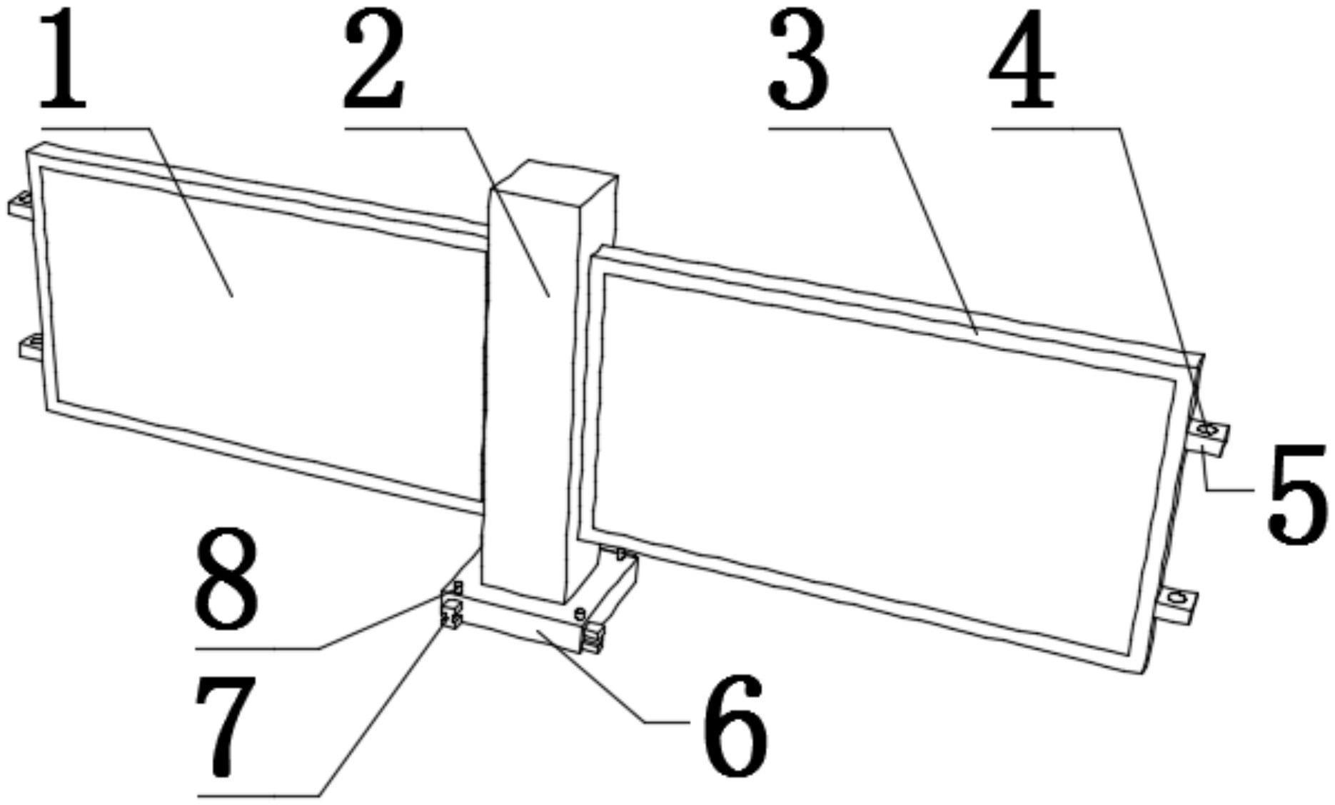 一种建筑施工用围挡结构的制作方法