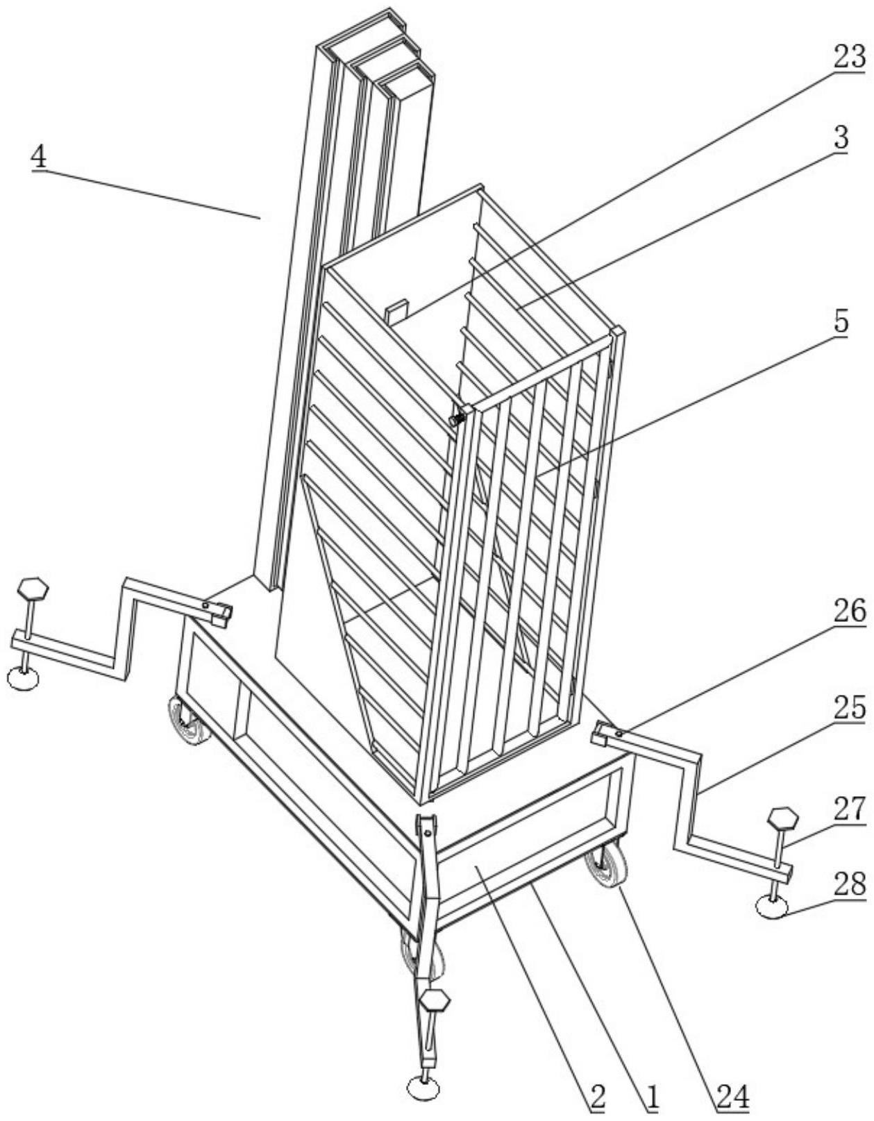 一种用于房建建筑施工的安全升降机的制作方法