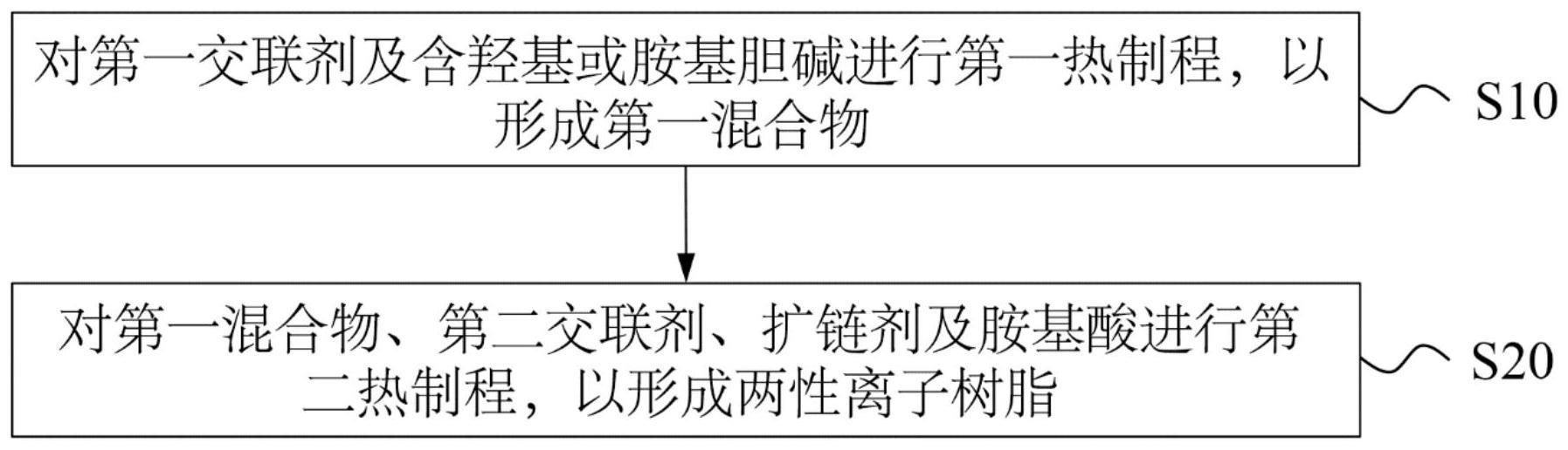 两性离子树脂及其制造方法与流程